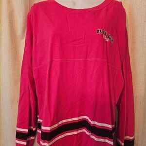 Women's Pink and Red Sweater